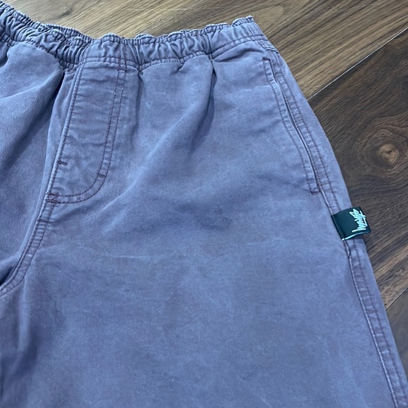 Stussy BEACH PANT BRUSHED COTTON - XS Wine color - Unisex - Picture 3 of 8